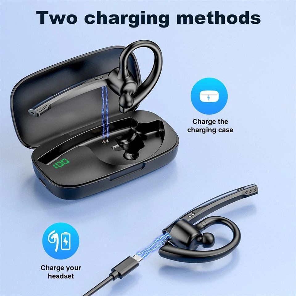 bluetooth headphones with mic for mobile