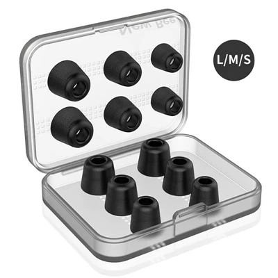 4,9 mm:n Memory Foam -kuulokkeiden kärjet